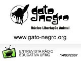 Entrevista na Rádio UFMG sobre Direitos Animais - Gato Negro