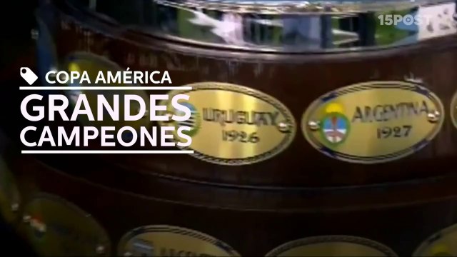 Los grandes y últimos campeones - Copa América 2015