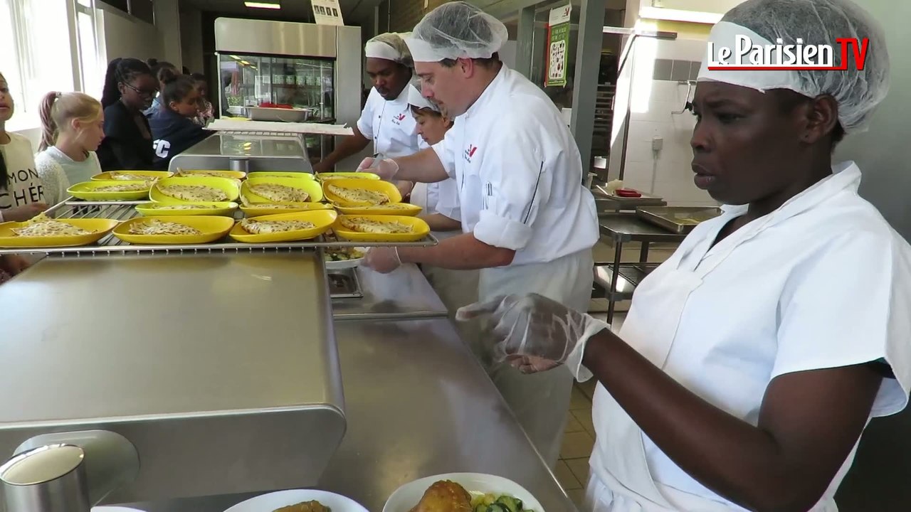 Déjeuner entièrement bio pour les collégiens du Val-d'Oise