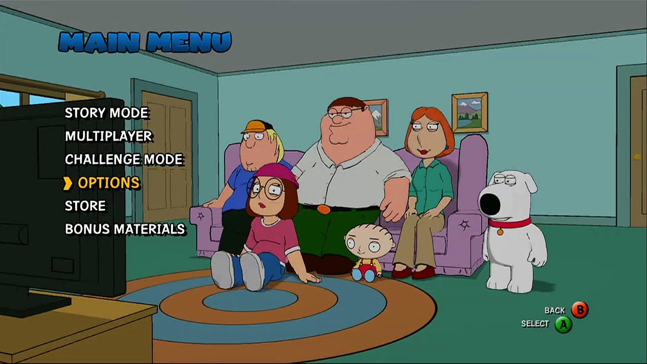 family guy back to the multiverse cheats xbox 360