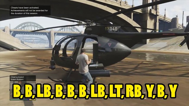 GTA 5 Cheats - Best Helicopter Spawn Points 