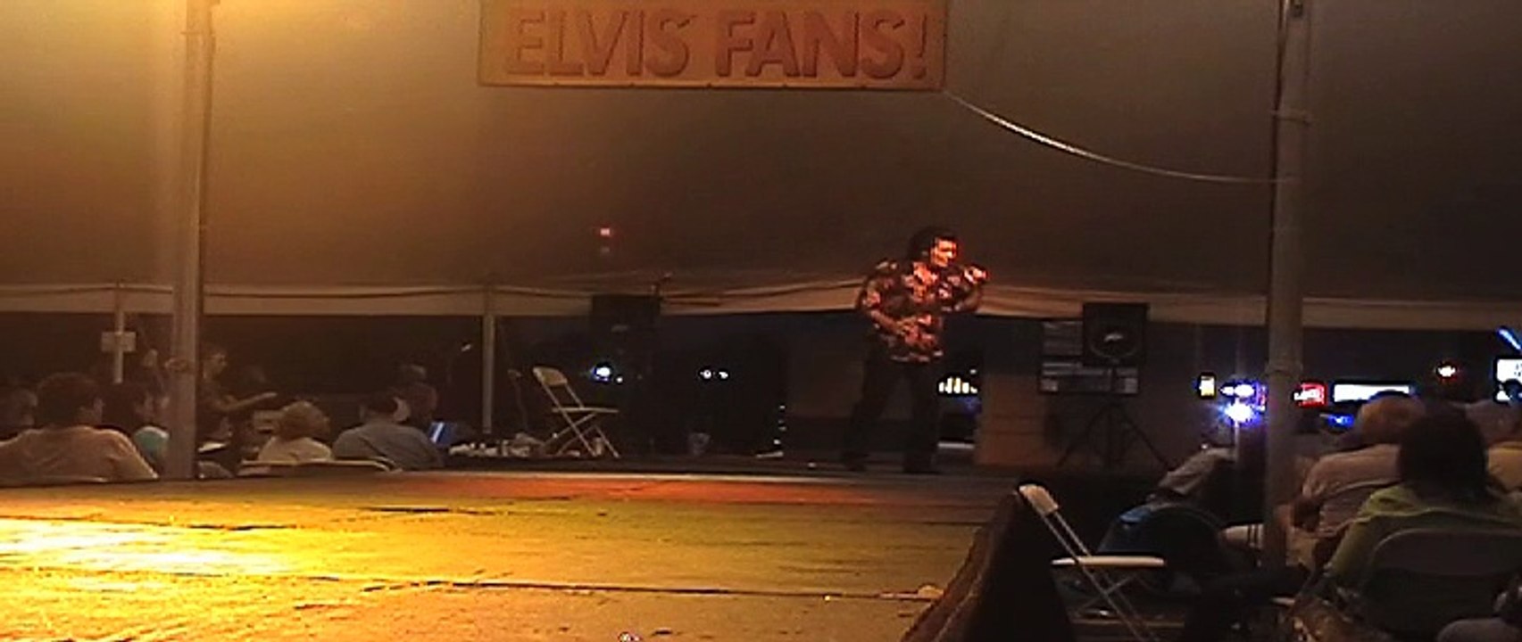 Bill J Brooks sings 'Can't Stop Loving You' Elvis Week 2006