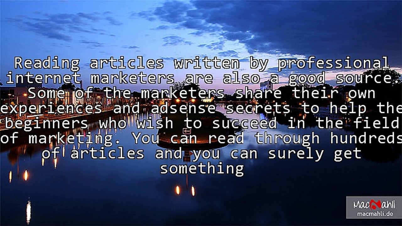 Adsense Secrets & More Revealed!