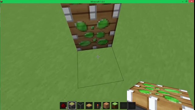 [Tuto] minecraft ~ Comment faire une porte automatique avec piston