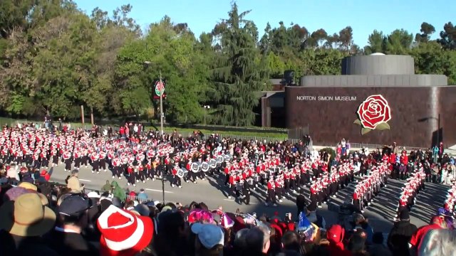University of Wisconsin (UW) Badger Marching Band - 2011 Pasadena Rose Parade