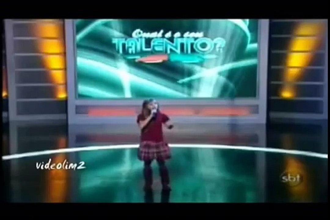Paula Eduarda 11 anos - qst sbt qual é o seu talento 27/10/2010
