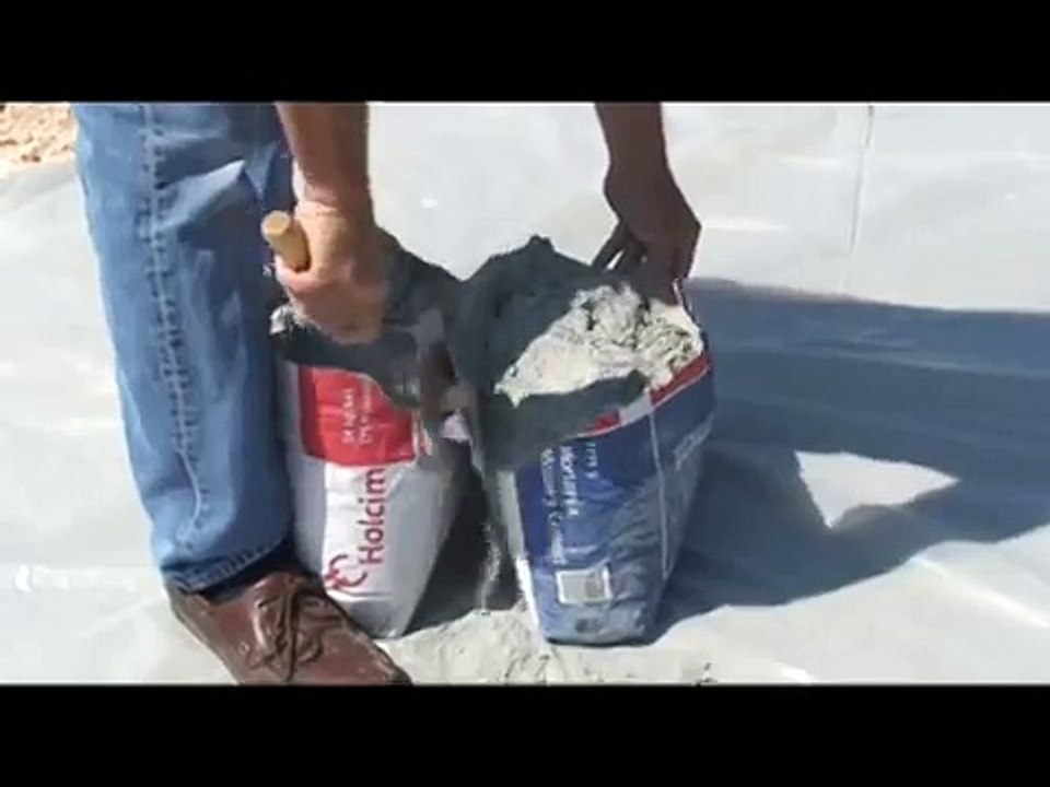 Mixing Cement for Artificial Stone