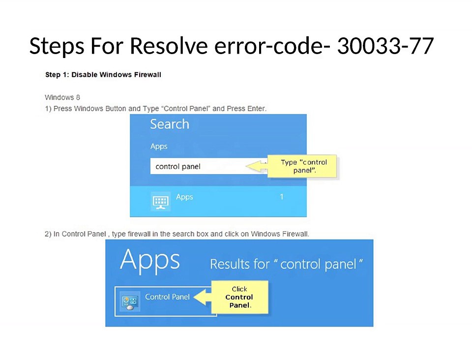 How To Fix Microsoft Office Error Code 30033-77