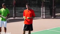 TENNIS FOOTWORK TIPS   Tennis Footwork For Fast, Wide Balls After The Serve