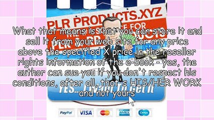 E-Books with Resell Rights