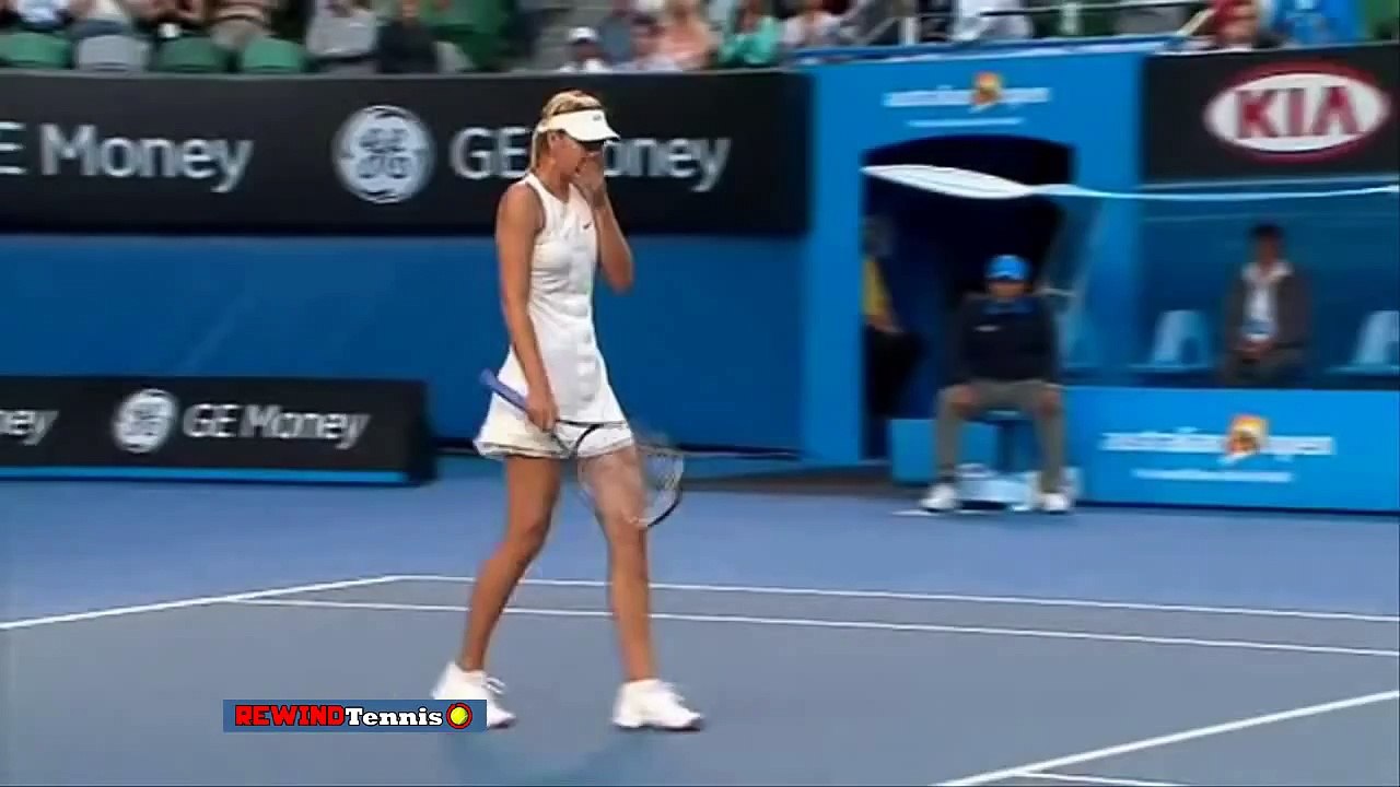 ►HD◄ Maria Sharapova vs. Justine Henin (Australian Open 2008 HIGHLIGHTS)