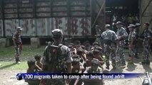 Myanmar says majority of 700 migrants found on boat are Banglade