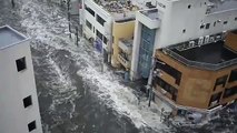 Tsunami IN  SHIOGAMA CITY  JAPAN 2011 MARCH