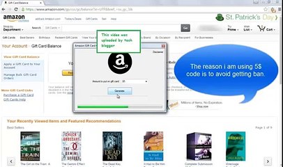 [Proof] New working Amazon Gift Card Generator 2015(Tech blogger)
