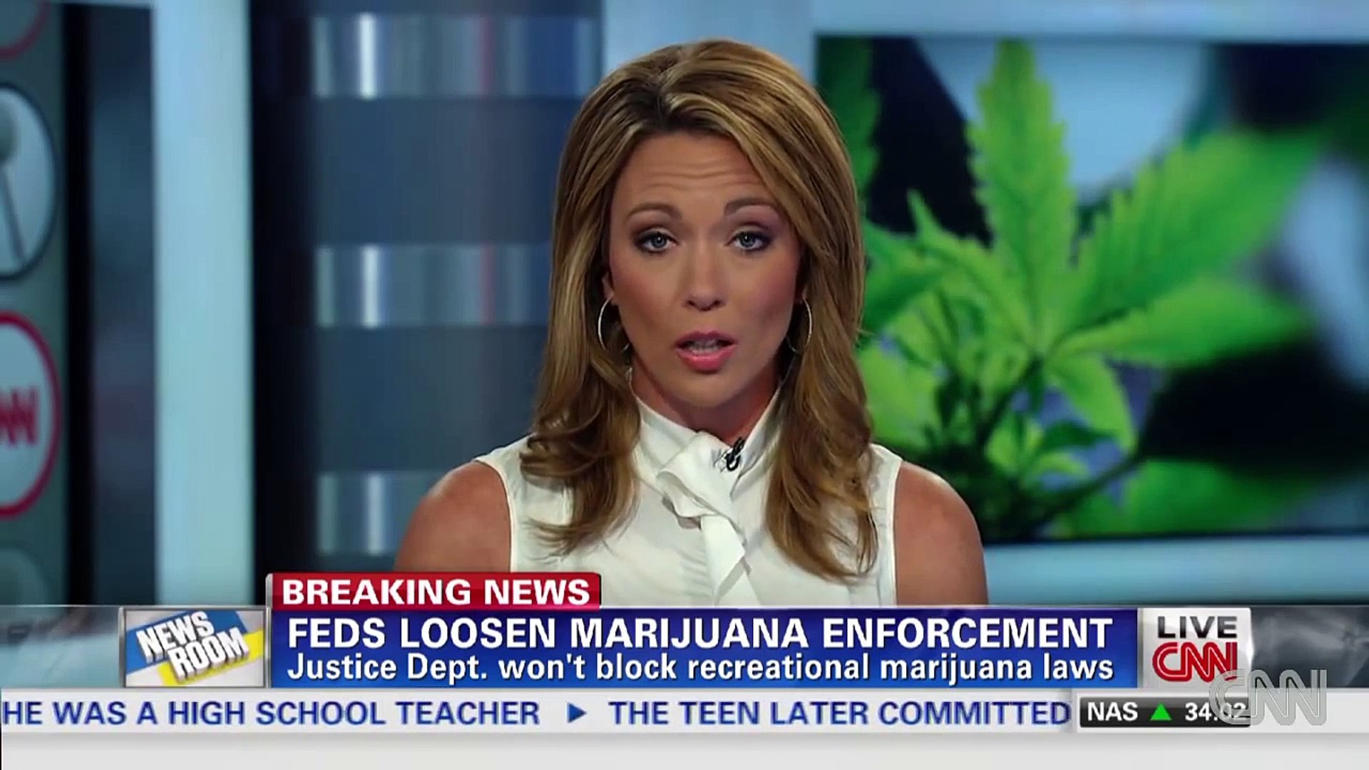 Feds loosen marijuana enforcement