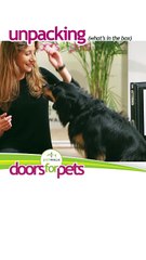 petwalk pet door unboxing + installation guide