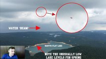 UFO Caught Sucking Water Out Of California Lake, May 2015, UFO Sighting News