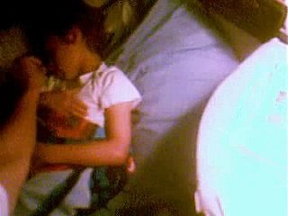 Prank on my brother while he's sleeping