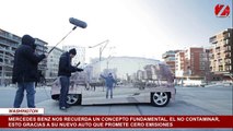Invisible Mercedes Benz car is a fuel cell vehicle