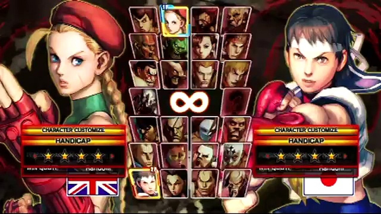 Street Fighter IV Frank (Cammy) vs Sabre (Sakura)