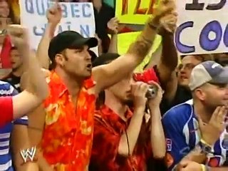 Bret Hart returns to Raw in 2005?