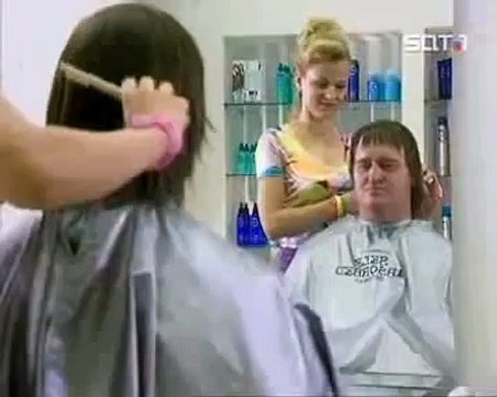 Mensch Markus Beim Frisör