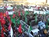 مظاهرات بشوارع عمان تنديدا بالعدوان الإسرائيلي