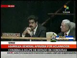 1) Manuel Zelaya ante la ONU. Asamblea General Aprueba por Aclamacion condena golpe de estado en Honduras