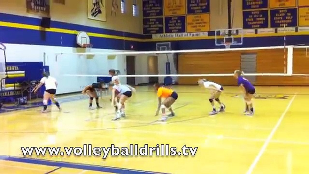 Volleyball Conditioning Exercise: Court Fun's