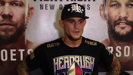 Download Video: Dustin Poirier thrilled to be in Louisiana, fighting at lightweight