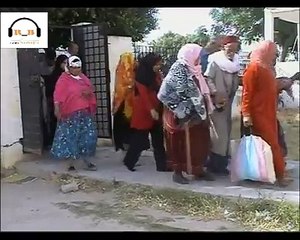 تفرج في الهمجية  هجوم المواطنين على مركز البريد في القيروان