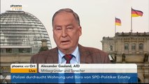 Schweizer Votum: Alexander Gauland (AfD) im Gespräch am 11.02.2014