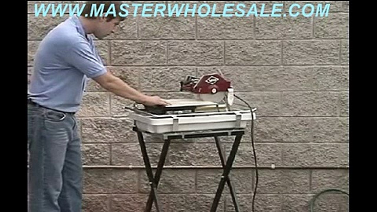MK-660 Tile Saw Demonstration Video