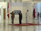 Reunión con el Emir de Qatar, su Alteza el Jeque Tamim bin Hamad Al-Thani