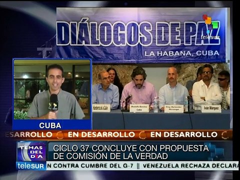 Gobierno de Colombia y FARC-EP acuerdan crear la Comisión de la Verdad