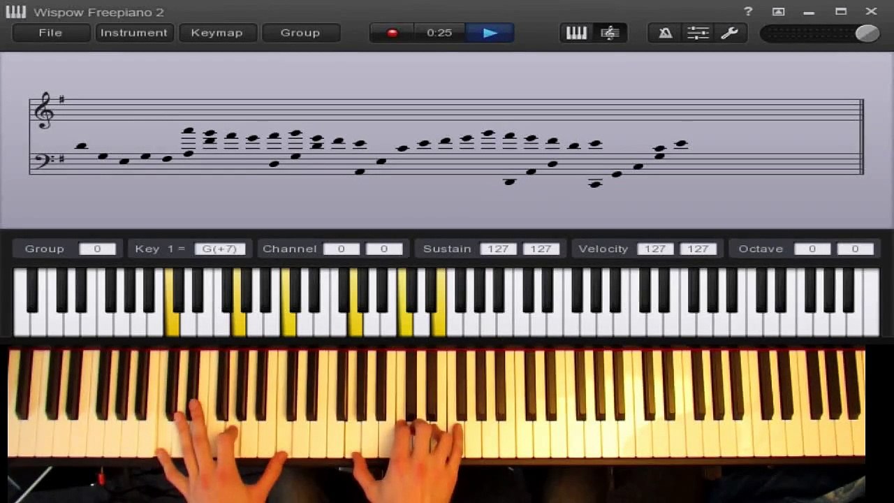 Ibrahim Maalouf - True Sorry (Piano cover/tutorial with live visuals & sheet music)