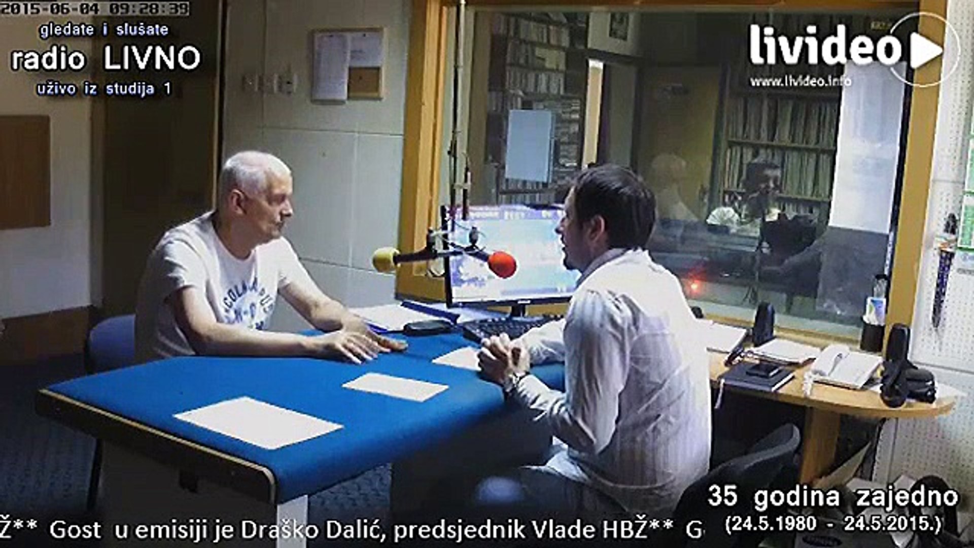 Radio Livno - Drasko Dalić, premijer HBŽ - video Dailymotion