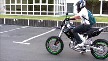 Derbi DRD Pro - Monster Energy - TRAINING Wheeling (2010)