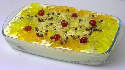 FRIED BREAD TRIFLE *COOK WITH FAIZA*