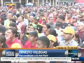 Villegas: El pueblo no entregará el poder