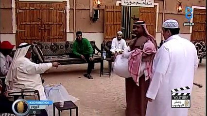 ابو رنة و مشاكسة لطيفة مع القهوجي و إبراهيم السويلم