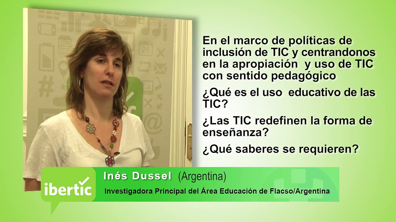 Entrevista Inés Dussel   Argentina