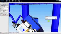 Delfoi off-line programming of a Motoman arc welding robot