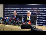 Joint press conference by Minister E.Mammadyarov and Minister Frank-Walter Steinmeier