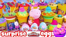 Kinder surprise eggs - Peppa pig kinder surprise eggs disney frozen play doh barbie dora c