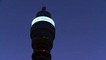 BT Tower goes Blue for Autistica and World Autism Awareness Day