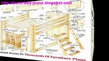 bunk bed plans Loft bed plans