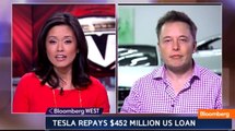 Elon Musk: U.S. Taxpayers Profited From Tesla's Loan