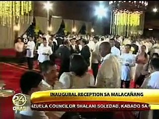 PRES. NOYNOY AQUINO's INAUGURAL RECEPTION in Malacañang Palace - June 30, 2010