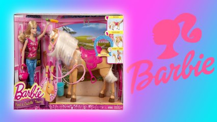 Chodźmy na przejażdżkę konną razem z Barbie- Baw się z nami